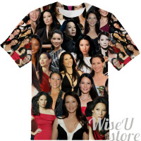 Lucy Liu T-SHIRT Photo Collage shirt 3D