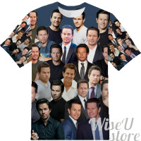 MARK WAHLBERG T-SHIRT Photo Collage shirt 3D