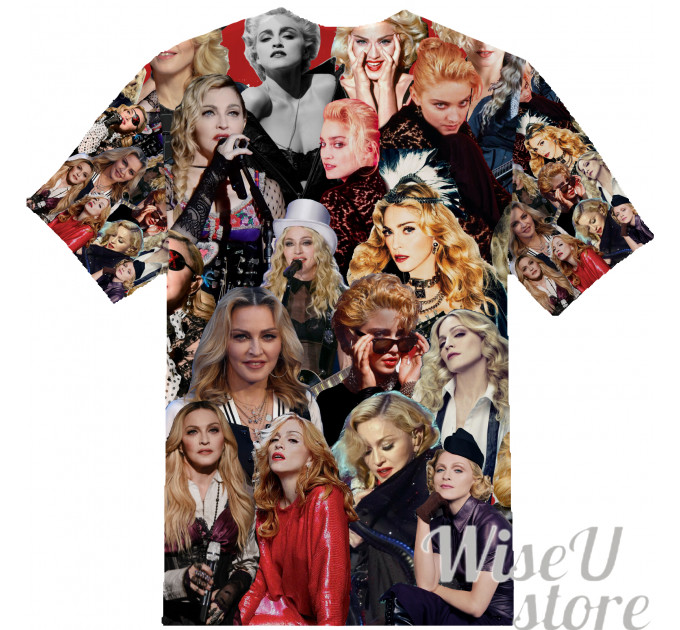 Madonna T-SHIRT Photo Collage shirt 3D