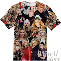 Madonna T-SHIRT Photo Collage shirt 3D