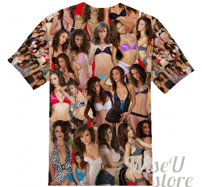 Malena Morgan T-SHIRT Photo Collage shirt 3D