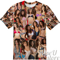 Malena Morgan T-SHIRT Photo Collage shirt 3D