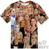 Margot Robbie T-SHIRT Photo Collage shirt 3D