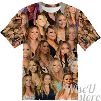 Mariah Carey T-SHIRT Photo Collage shirt 3D