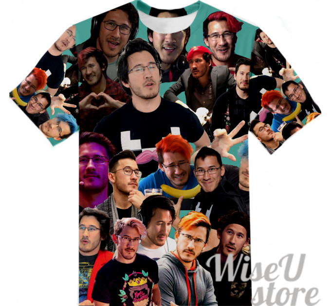 Markiplier T-SHIRT Photo Collage shirt 3D