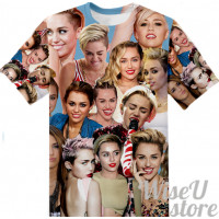 Miley Cyrus T-SHIRT Photo Collage shirt 3D