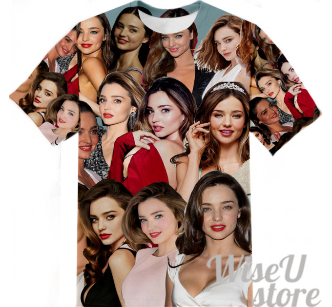 Miranda Kerr T-SHIRT Photo Collage shirt 3D