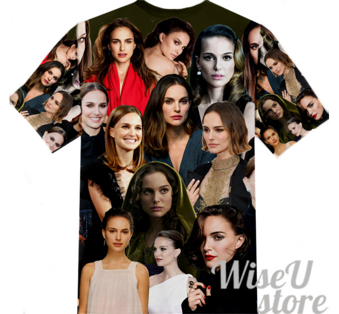 Natalie Portman T-SHIRT Photo Collage shirt 3D