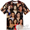 Nina Dobrev T-SHIRT Photo Collage shirt 3D