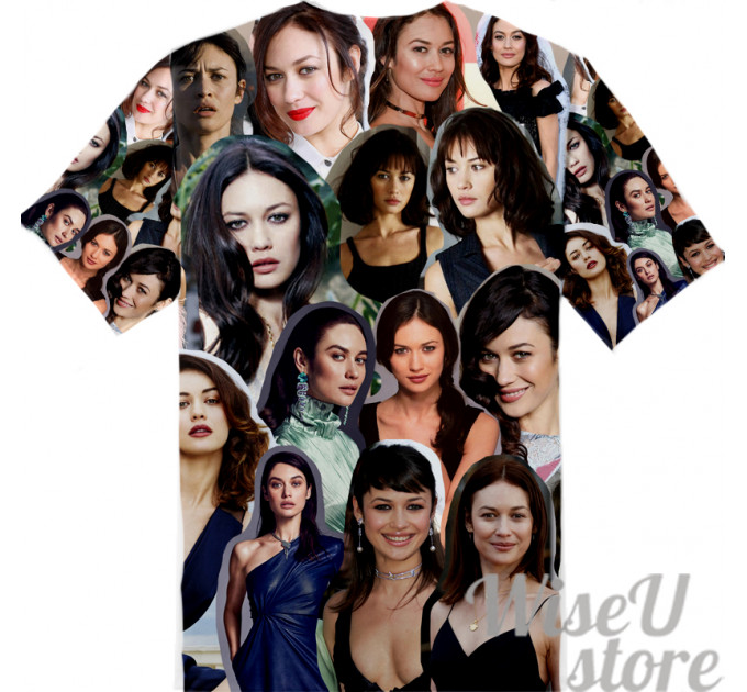 Olga Kurylenko T-SHIRT Photo Collage shirt 3D