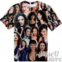 Olga Kurylenko T-SHIRT Photo Collage shirt 3D