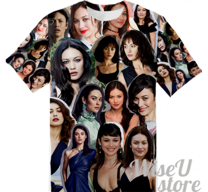 Olga Kurylenko T-SHIRT Photo Collage shirt 3D