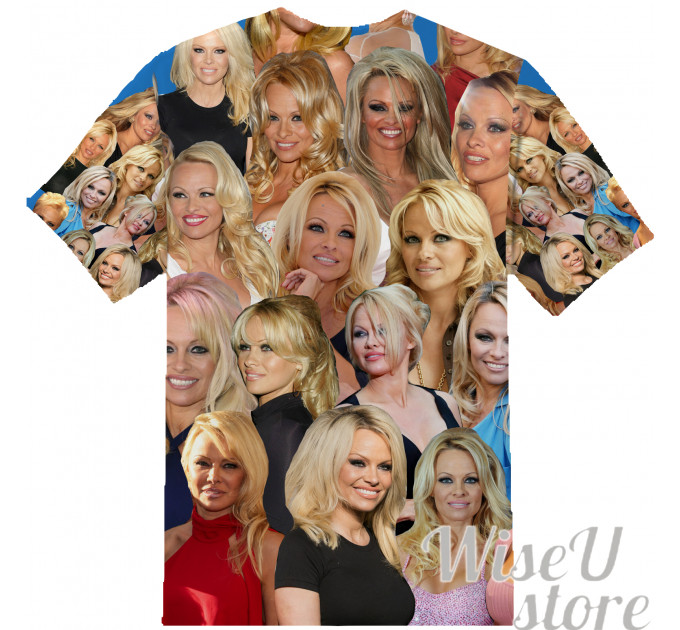 Pamela Anderson T-SHIRT Photo Collage shirt 3D