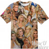 Paris Hilton T-SHIRT Photo Collage shirt 3D