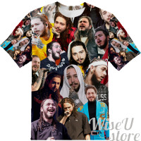 Post Malone T-SHIRT Photo Collage shirt 3D