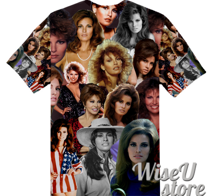 Raquel Welch T-SHIRT Photo Collage shirt 3D