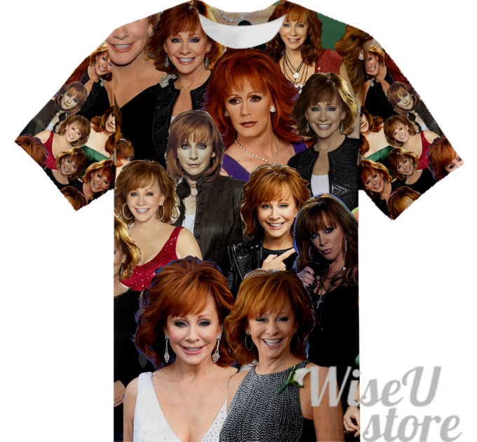 Reba McEntire T-SHIRT Photo Collage shirt 3D