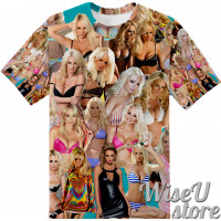 Rhian Sugden T-SHIRT Photo Collage shirt 3D