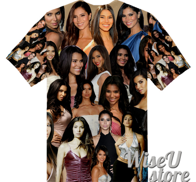 Roselyn Sanchez T-SHIRT Photo Collage shirt 3D