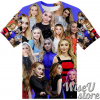 Sabrina Carpenter T-SHIRT Photo Collage shirt 3D