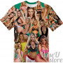 Samantha Saint T-SHIRT Photo Collage shirt 3D