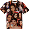 Selena Gomez T-SHIRT Photo Collage shirt 3D