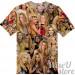 Shakira T-SHIRT Photo Collage shirt 3D