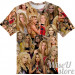 Shakira T-SHIRT Photo Collage shirt 3D