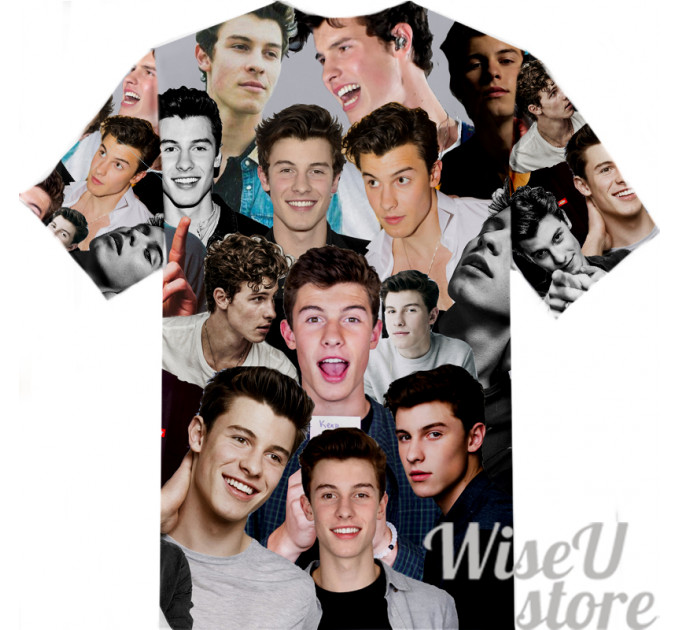 Shawn Peter Raul Mendes T-SHIRT Photo Collage shirt 3D