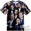 TOM HIDDLESTON T-SHIRT Photo Collage shirt 3D
