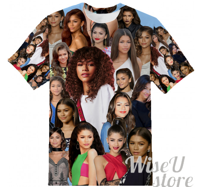 Zendaya T-SHIRT Photo Collage shirt 3D