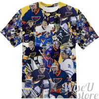 Curtis Joseph T-SHIRT Photo Collage shirt 3D