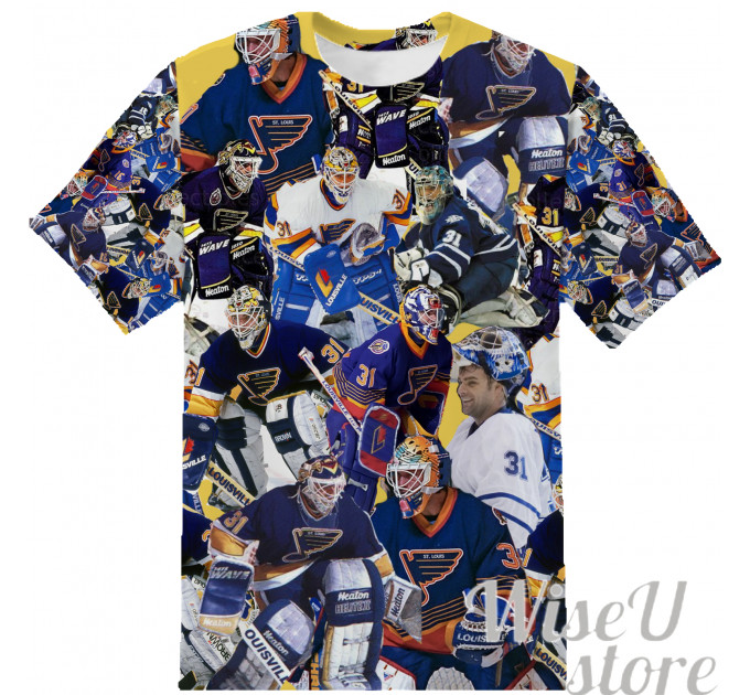 Curtis Joseph T-SHIRT Photo Collage shirt 3D