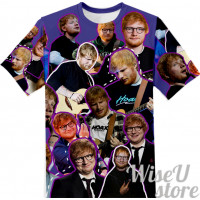 Ed Sheeran T-SHIRT Photo Collage shirt 3D