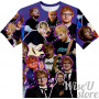 Ed Sheeran T-SHIRT Photo Collage shirt 3D