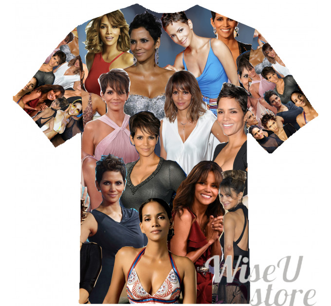 Halle Berry T-SHIRT Photo Collage shirt 3D