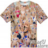 Elsa Jean T-SHIRT Photo Collage shirt 3D