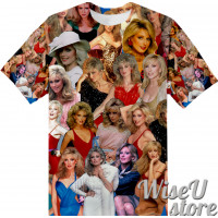 Morgan Fairchild T-SHIRT Photo Collage shirt 3D