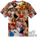 Morgan Fairchild T-SHIRT Photo Collage shirt 3D