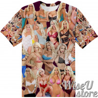 Nicolette Shea T-SHIRT Photo Collage shirt 3D