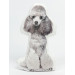 Poodle Dog Shaped Photo Soft Stuffed Decorative Pillow with a zipper