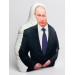 Vladimir Putin Shaped Photo Soft Stuffed Decorative Pillow with a zipper
