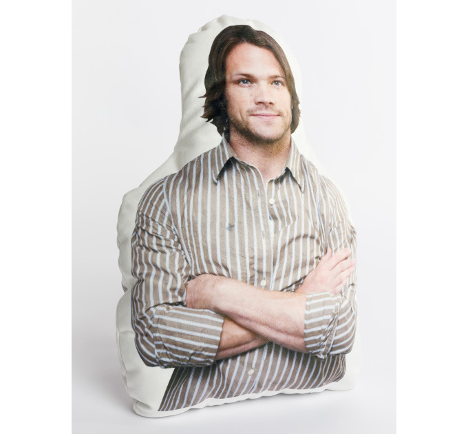 Jared Padalecki  Shaped Photo Soft Stuffed Decorative Pillow with a zipper