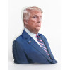Donald Trump Shaped Photo Soft Stuffed Decorative Pillow with a zipper